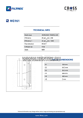 гидравлический фильтр элемент FILTREC WG161 FILTREC  - фото, характеристики, описание.