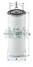 топливный фильтр MANN-FILTER WK962/4 MANN-FILTER  - фото, характеристики, описание.