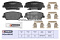 Торм. колодки дисковые задн. Hyundai Santa Fe II, III 06-; Kia Mohave 08- / Sorento II 09- (M2625520) MARSHALL