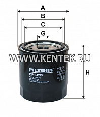 навинчивающийся масляный фильтр (коробочного типа) FILTRON OP642/3 FILTRON  - фото, характеристики, описание.