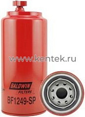 топливный фильтр сепаратор SPIN-ON со сливом и портом датчика Baldwin BF1249-SP Baldwin  - фото, характеристики, описание.