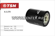Фильтр масляный TSN 9.2.276 TSN  - фото, характеристики, описание.