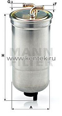 топливный фильтр MANN-FILTER WK853/16 MANN-FILTER  - фото, характеристики, описание.