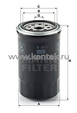 масляный фильтр MANN-FILTER W8011 MANN-FILTER  - фото, характеристики, описание.