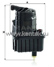 топливный фильтр MANN-FILTER WK939/3 MANN-FILTER  - фото, характеристики, описание.