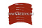 Накладки торм. компл. (1 рем.) (с заклеп.) WVA 19553; 19716; 19717 (M2197161) MARSHALL