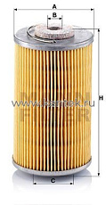 топливный фильтроэлемент MANN-FILTER P707N MANN-FILTER  - фото, характеристики, описание.
