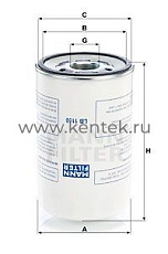 сепаратор воздух-масло, корпусной MANN-FILTER LB1160 MANN-FILTER  - фото, характеристики, описание.