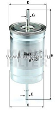 топливный фильтр MANN-FILTER WK850 MANN-FILTER  - фото, характеристики, описание.