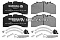 Колодки торм к-т (с уст.комп.) WVA 29158; 29269 (M2629158) MARSHALL