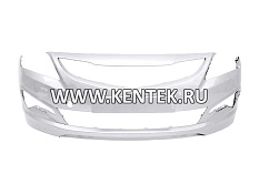 Бампер передний белый (Crystal White) Hyundai Solaris I 2014-2017 (865114L500) (SP4001.0512) SIMPECO SIMPECO  - фото, характеристики, описание.